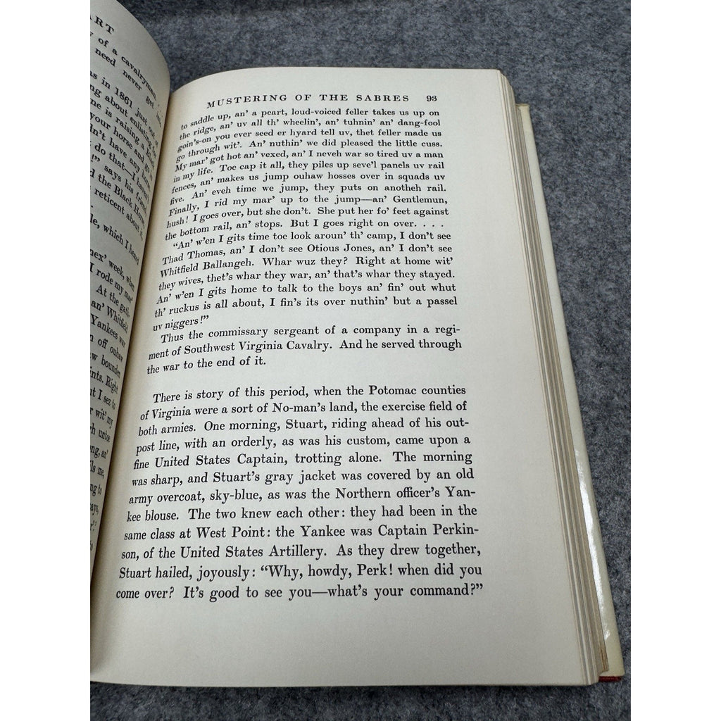 Civil War JEB STUART John W Thomason 1970 Illustrated Maps Hardcover DJ