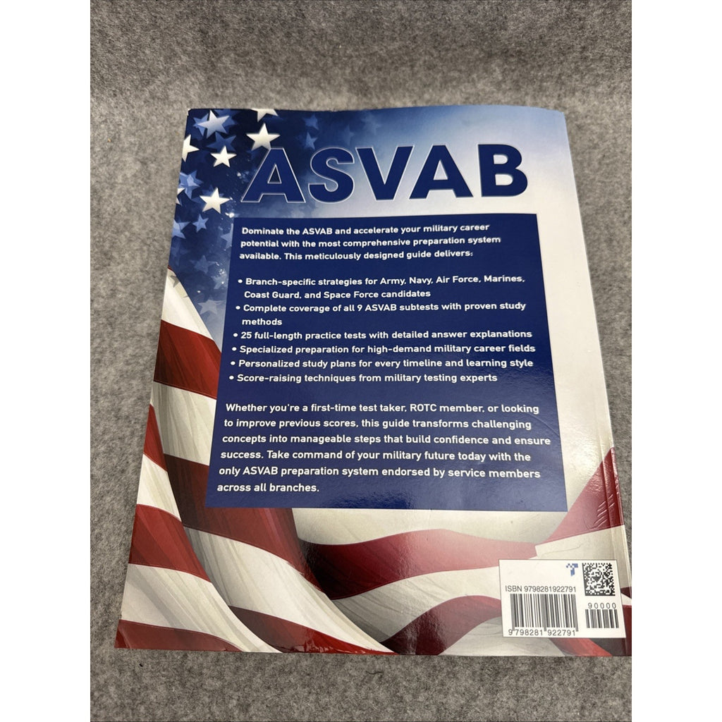 THE OFFICIAL ASVAB STUDY GUIDE: 25 Complete Practice Tests + the Proven Path to