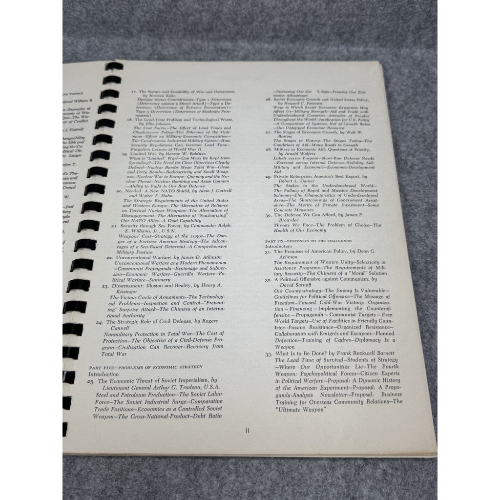 1960 American Strategy for the Nuclear Age 1st Edition Uncorrected Proof