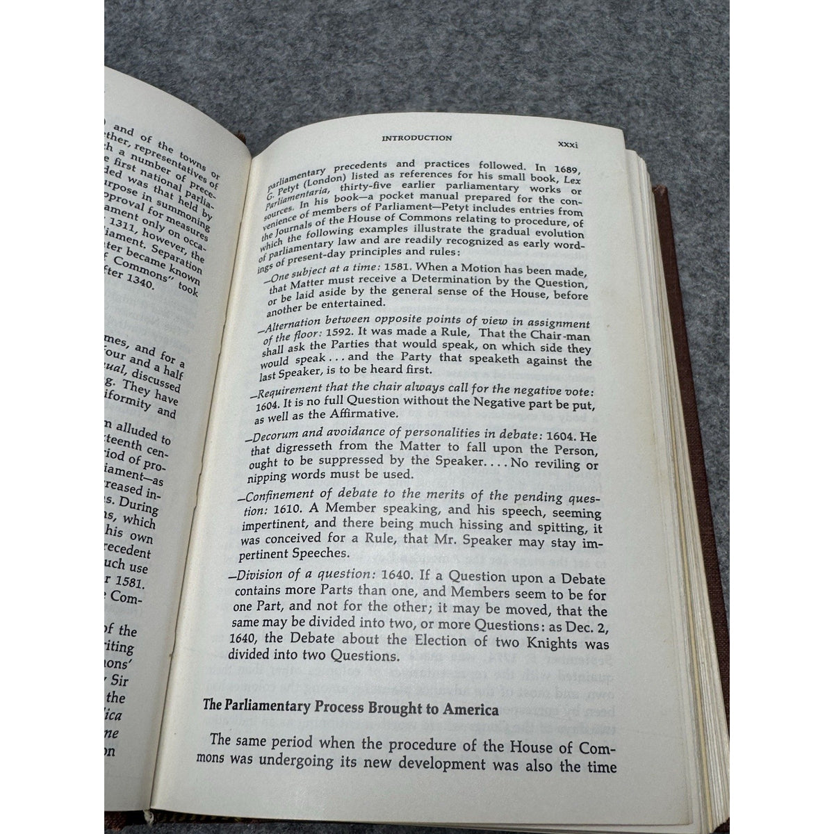 Robert’s Rules of Order Newly Revised 1970 Hardcover Parliamentary Procedure