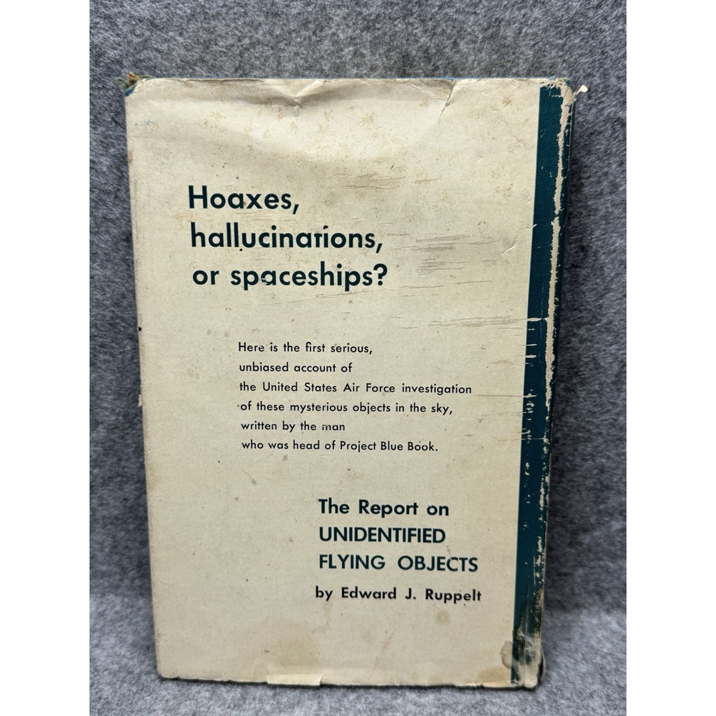 1956 Report on Unidentified Flying Objects Edward J Ruppelt HC w/DJ BCE