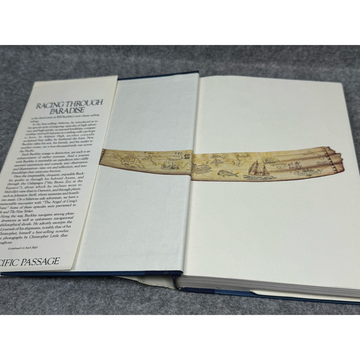 Racing Through Paradise William F Buckley Jr 1987 1st Edition Pacific Sailing