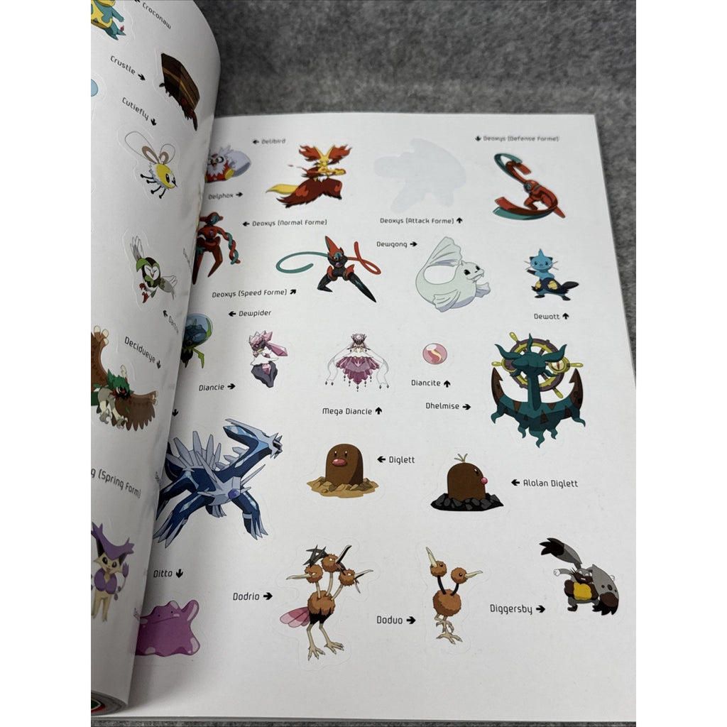 Pokémon Epic Sticker Collection: from Kanto to Alola by Pikachu Pikachu Press...