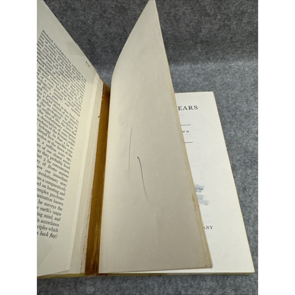 a million years a man carrington 1963 first edition HCDJ