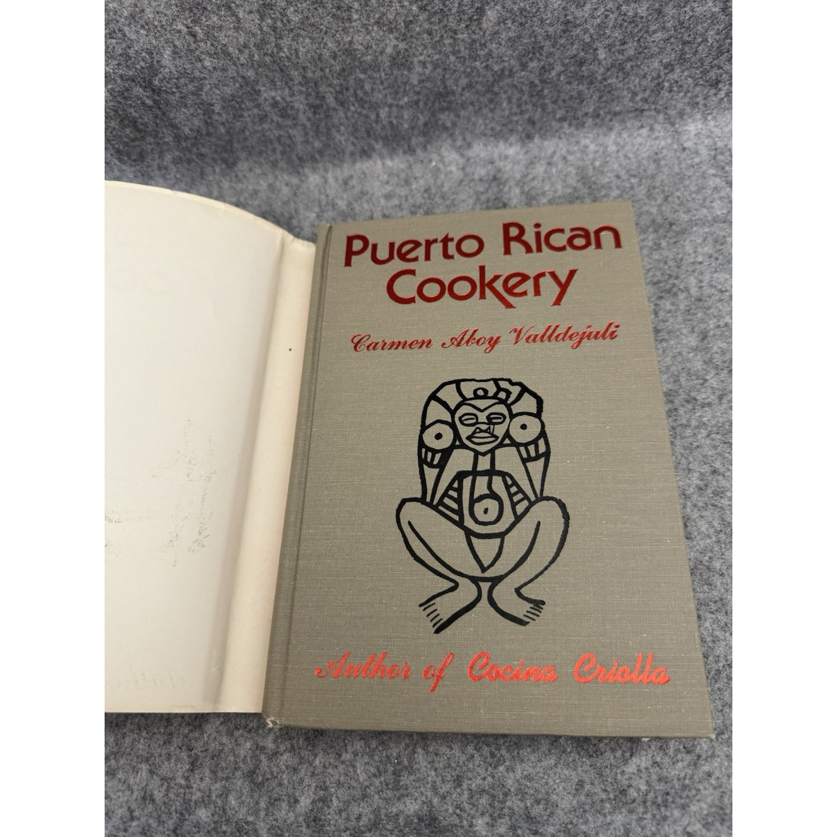 Puerto Rican Cookery 1975 HC/DJ Carmen Aboy Valldejuli 1st Ed