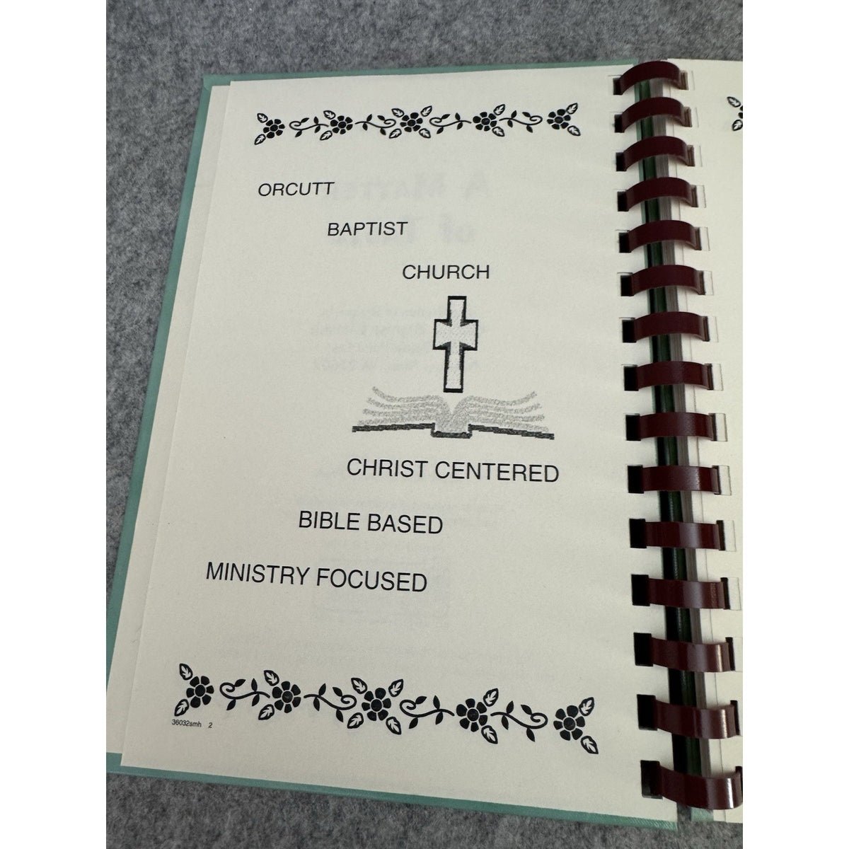 A Matter of Taste Orcutt Baptist Church Cookbook 2000 Newport News VA