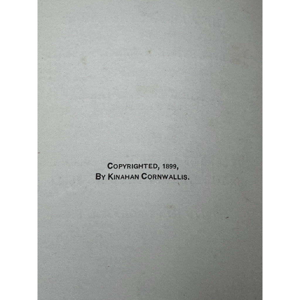 1899 War for the Union Kinahan Cornwallis Civil War Poetry 1st Edition