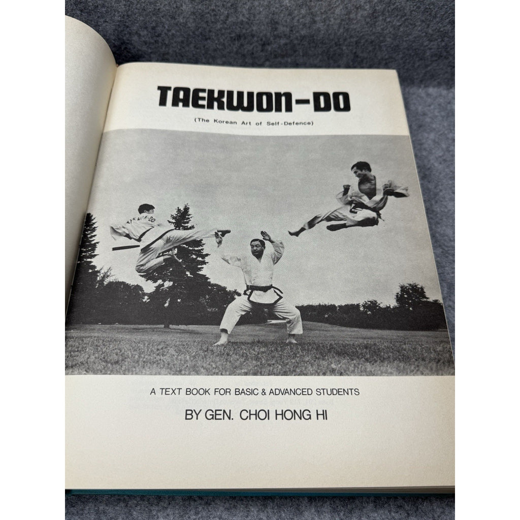 Taekwon-Do Gen. Choi Hong Hi 2nd Edition ITF Martial Arts Hardcover DJ