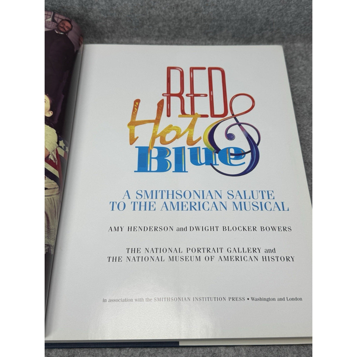 Red Hot & Blue 1996 First Edition Smithsonian American Musical Hardcover DJ