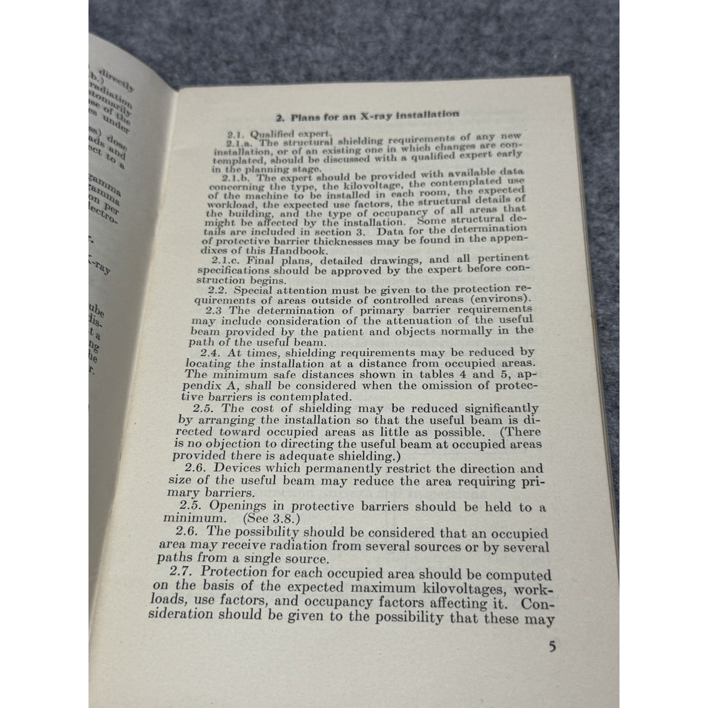 Medical X-Ray Protection to 3 Million Volts NBS Handbook 76 1961 Atomic