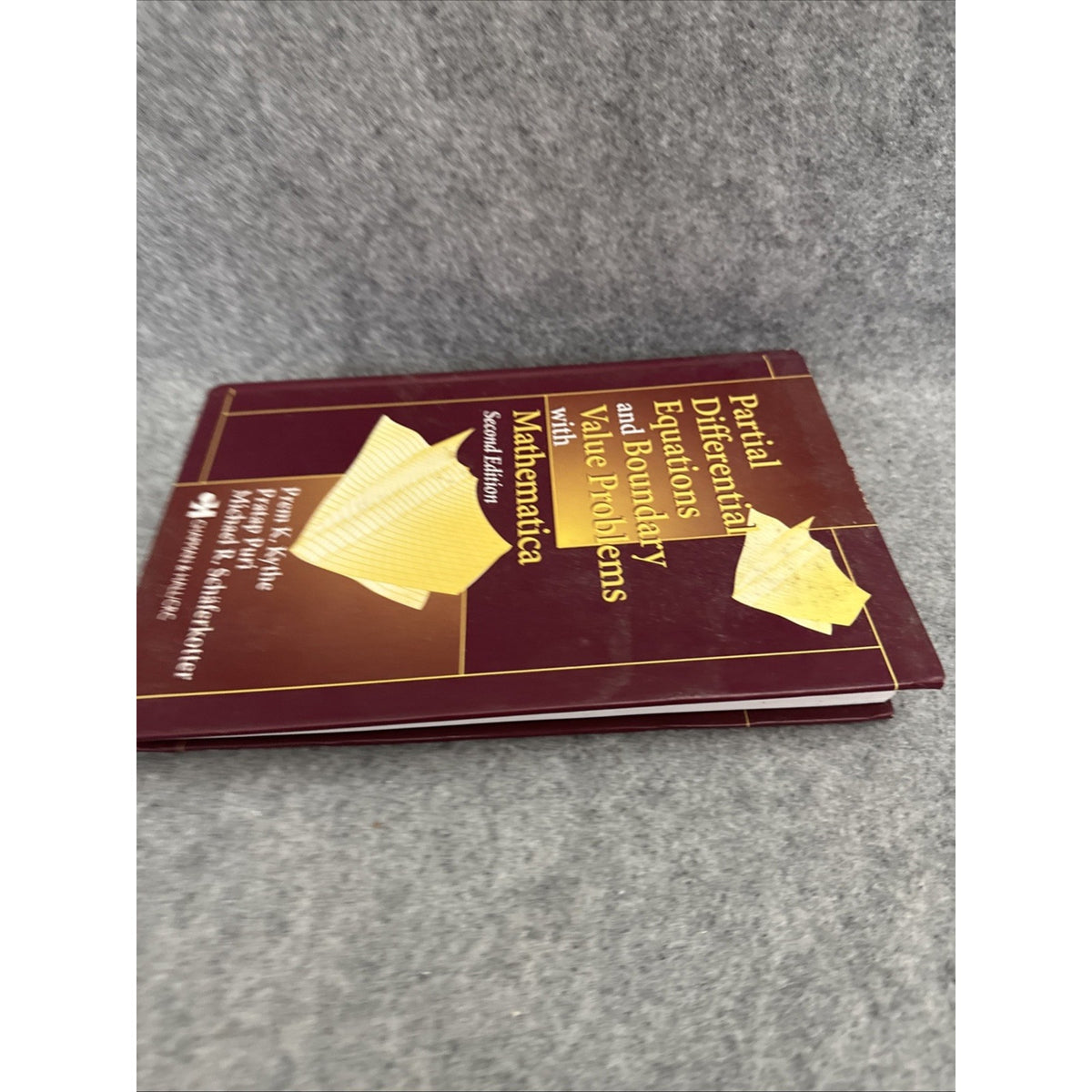 Partial Differential Equations and Mathematica by Michael R. Schäferkotter, Prem