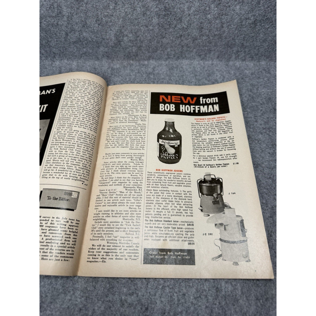 Strength & Health November 1966 Phil Grippaldi Boyer Coe Vintage Magazine