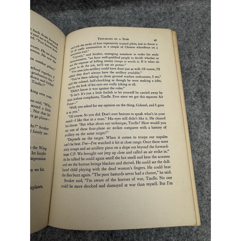 1952 Troubling of a Star Walt Sheldon First Edition Hardcover Novel
