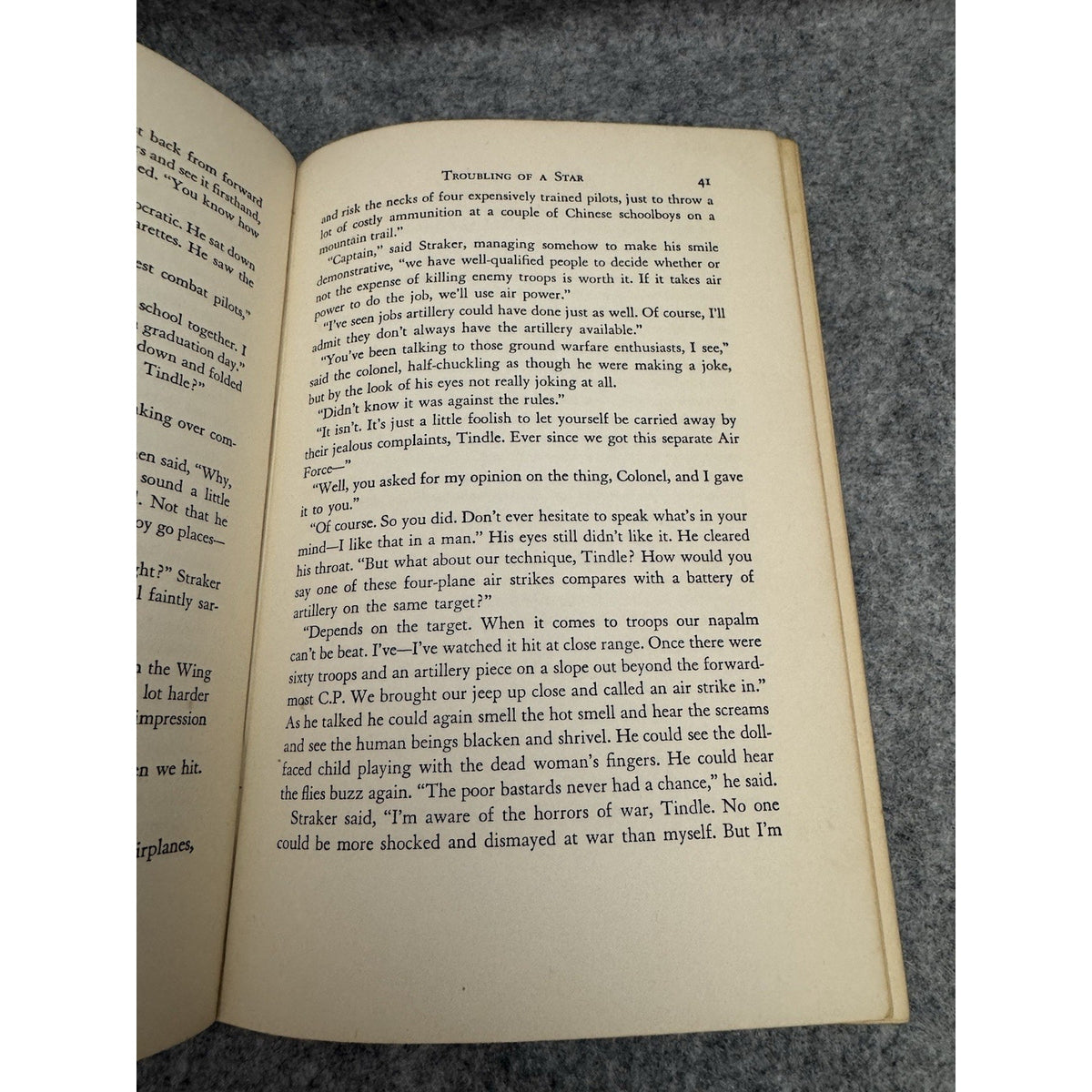 1952 Troubling of a Star Walt Sheldon First Edition Hardcover Novel