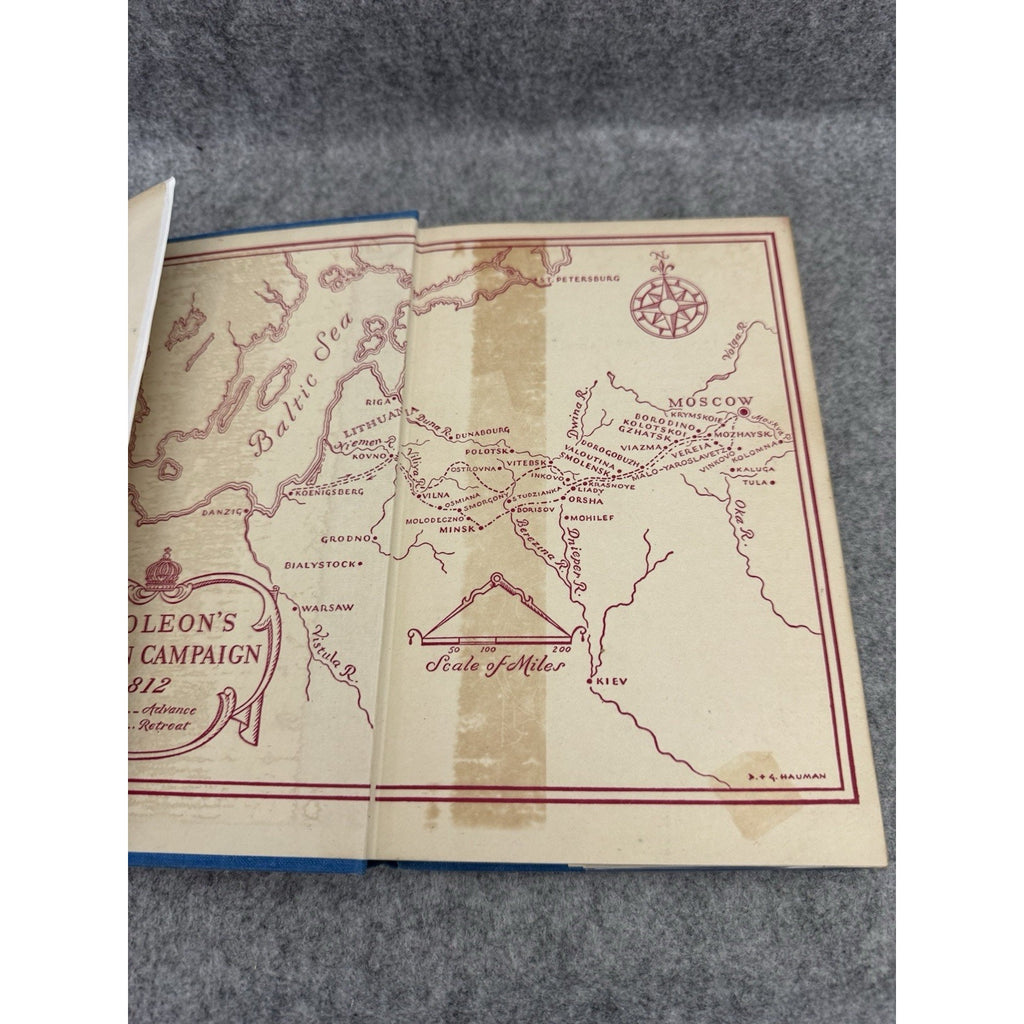 Napoleon’s Russian Campaign 1959 Segur HC DJ Map Michael Joseph