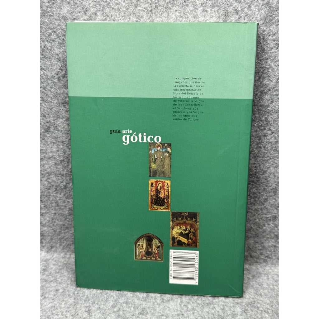 Guia Arte Gotico MNAC Spanish Medieval Art Illustrated Softcover 1999