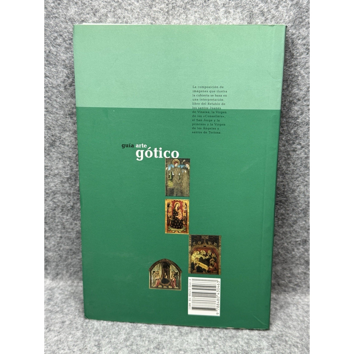 Guia Arte Gotico MNAC Spanish Medieval Art Illustrated Softcover 1999
