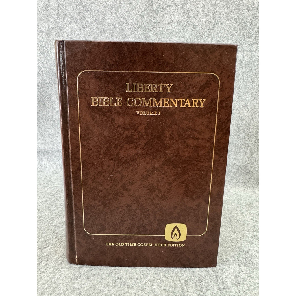 Liberty Bible Commentary Vol 1 Old Testament 1982 Jerry Falwell Hardcover