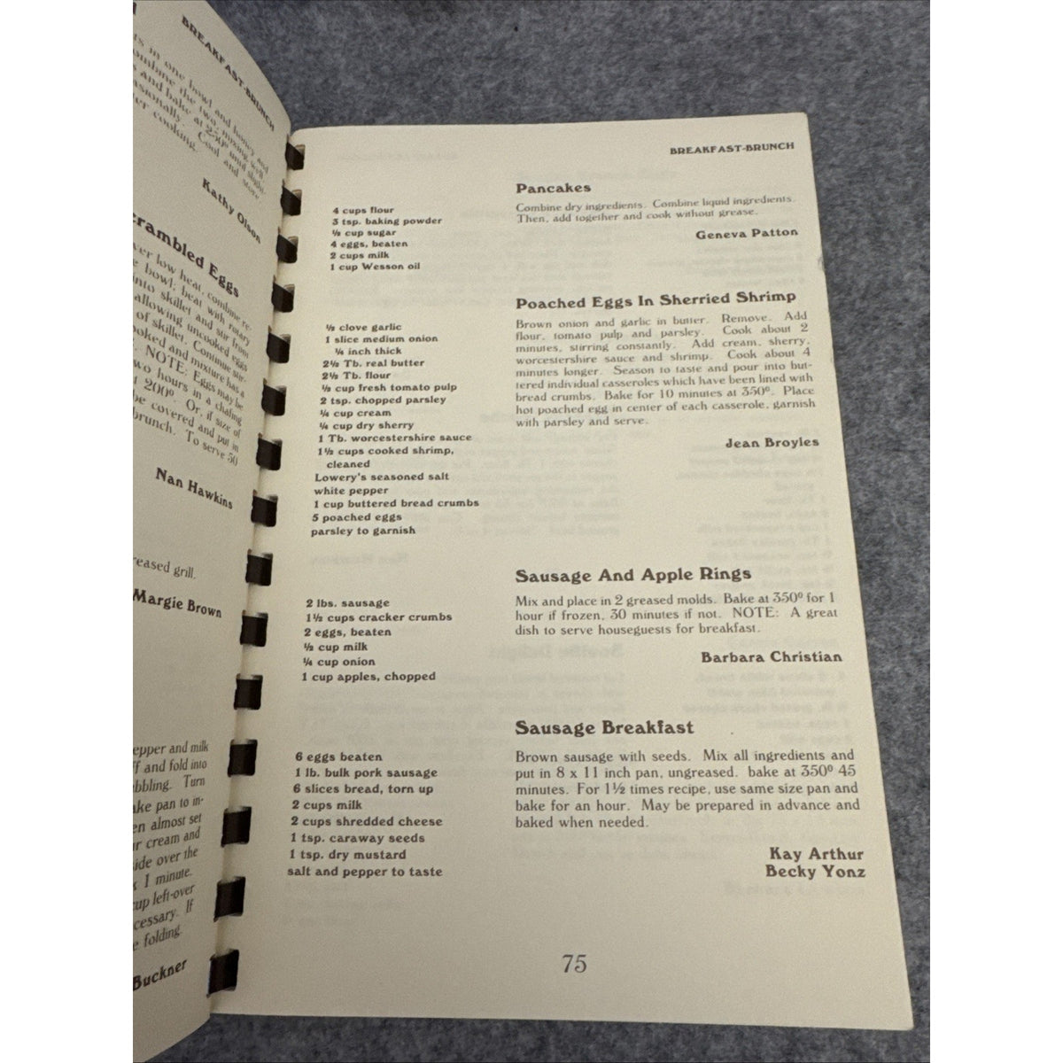 Main Street Youth Builders Of Greenville Tennessee Cookbook 1980 1st Printing