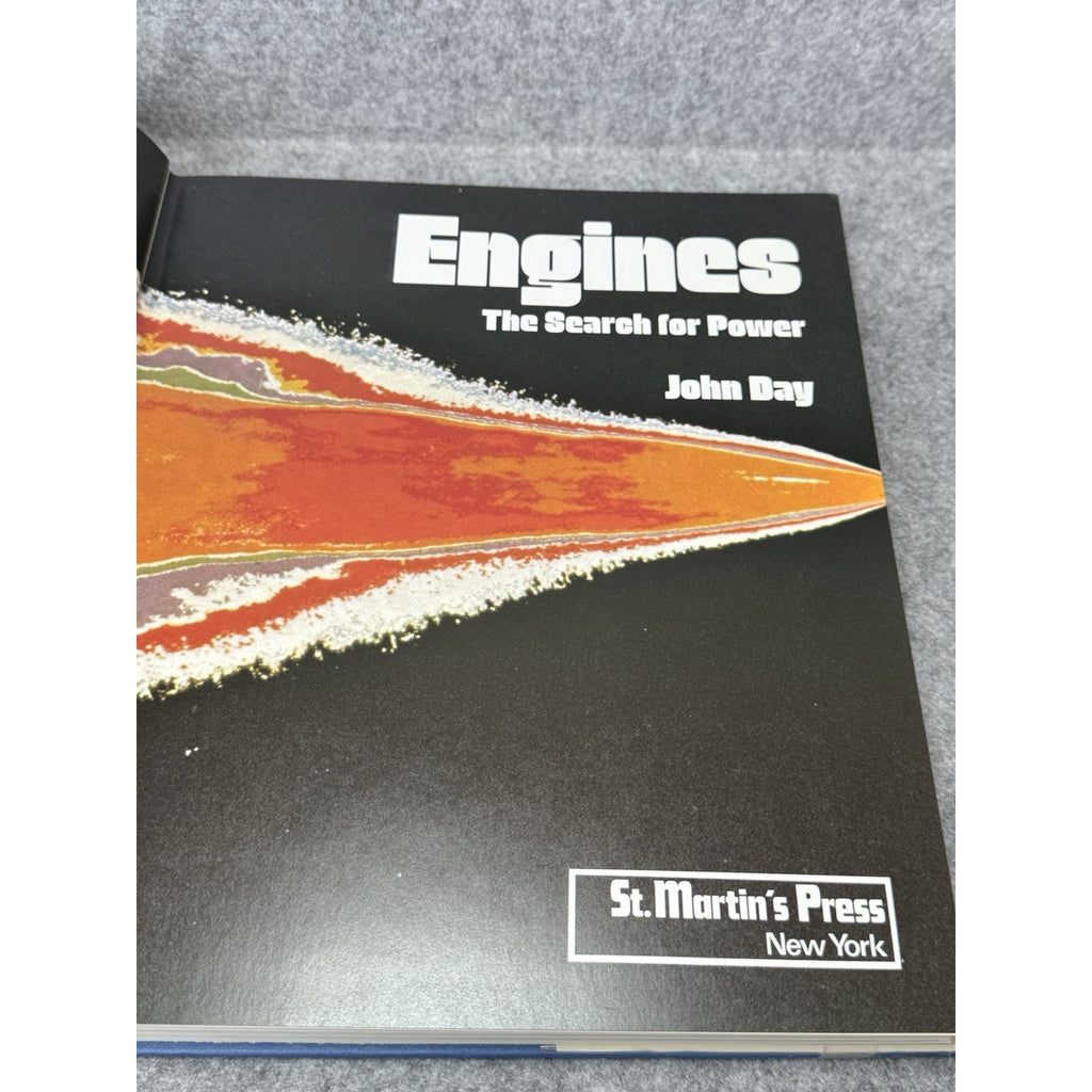 Engines The Search for Power John Day 1st US Edition Illustrated Hardcover DJ