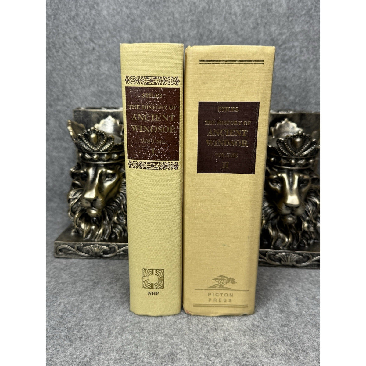 1976/1992 History Genealogies Ancient Windsor CT Stiles 2 Vol Hardcover Set