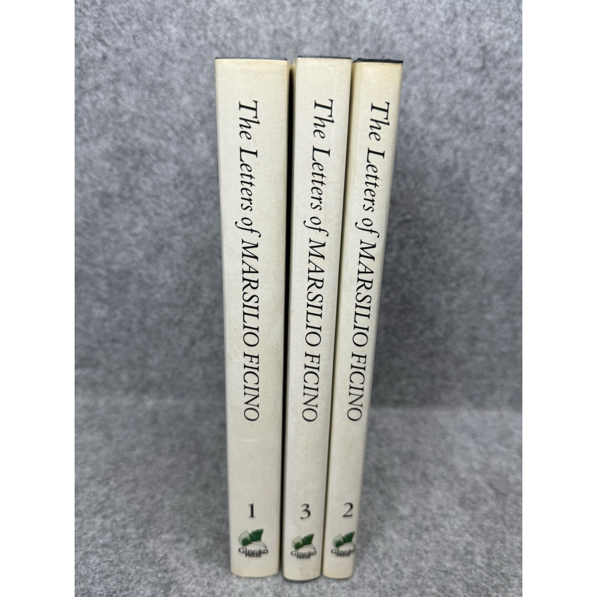 The Letters of Marsilio Ficino Vols 1–3 1985 First American Edition HC DJ