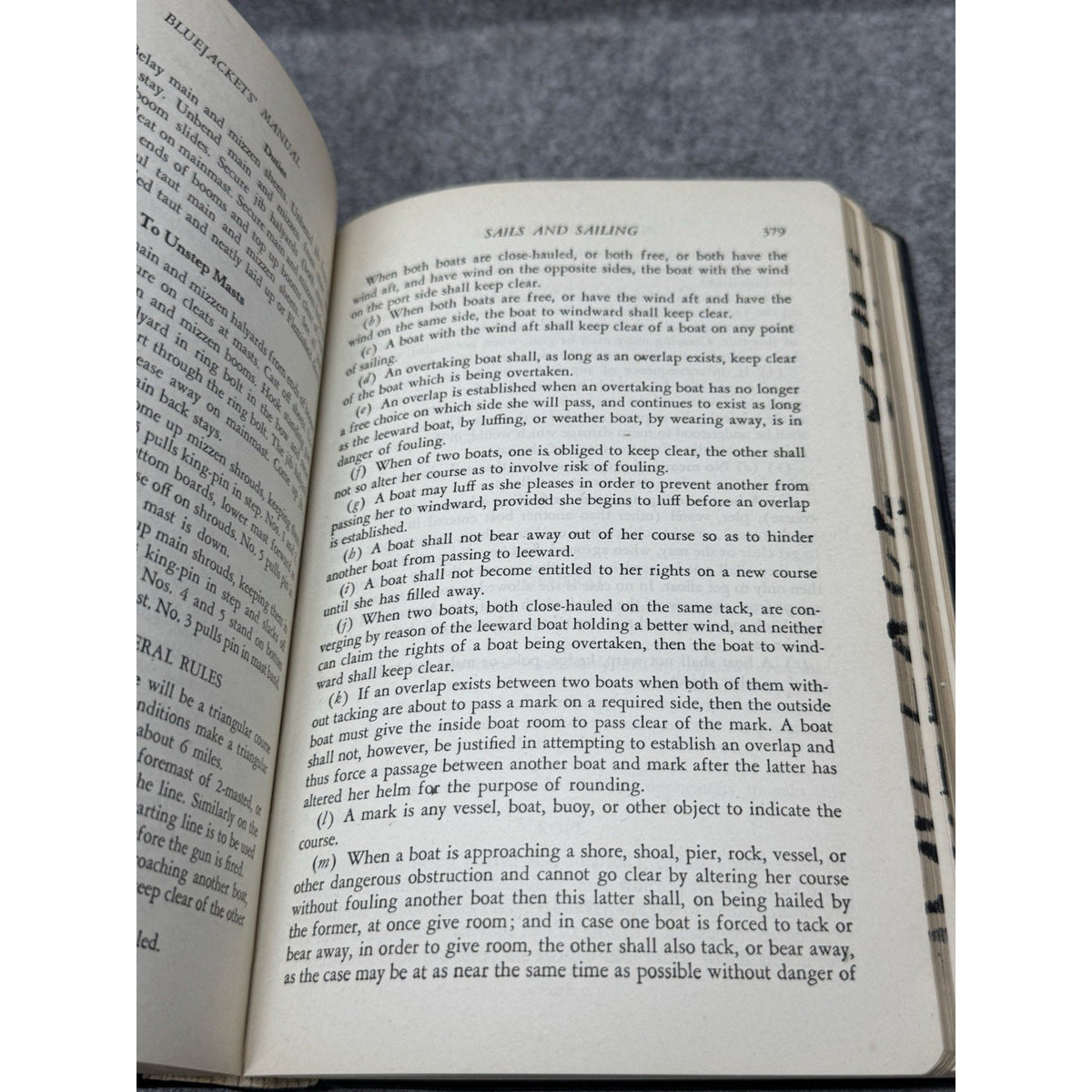 The Bluejackets’ Manual 1940 US Navy 10th Edition WWII Hardcover