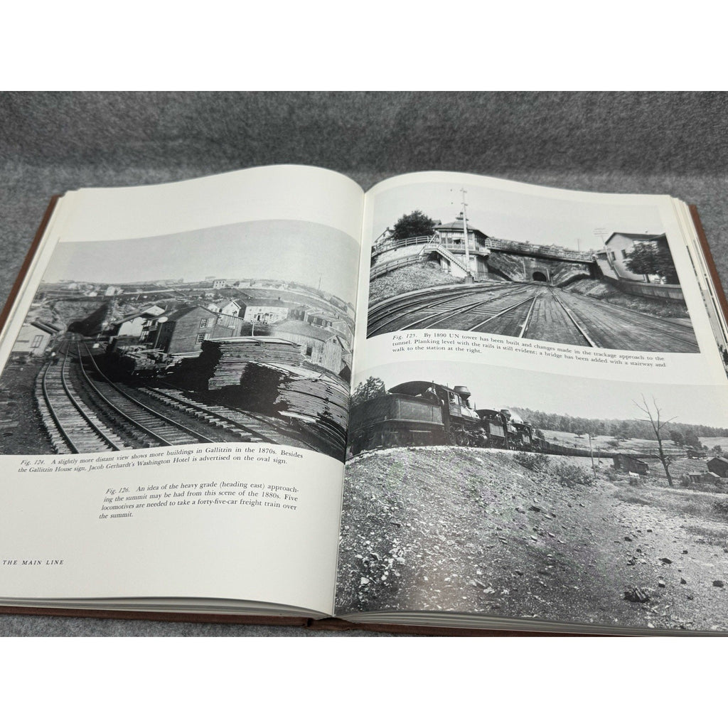 1971 On the Main Line Pennsylvania Railroad 19th Century Illustrated PRR