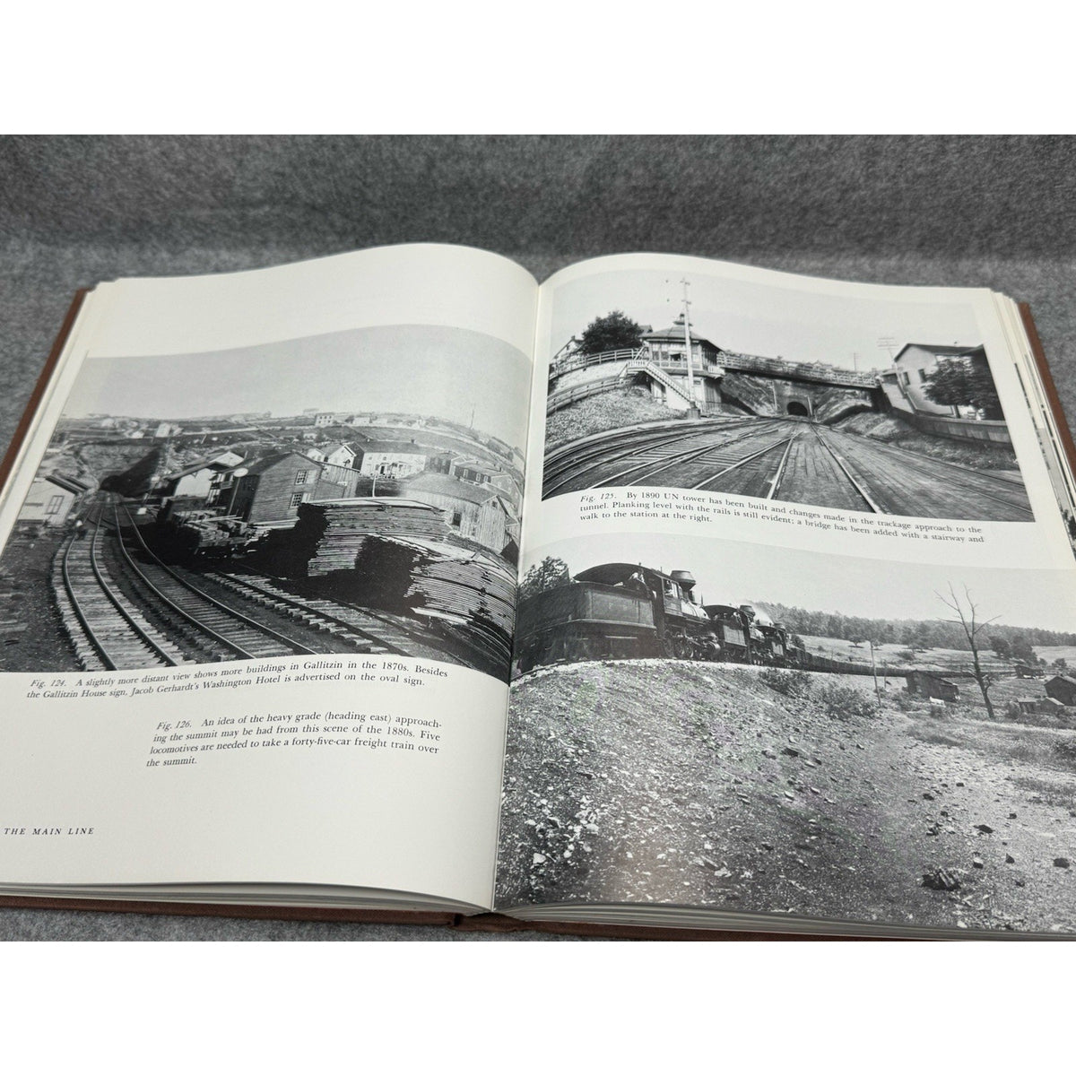 1971 On the Main Line Pennsylvania Railroad 19th Century Illustrated PRR