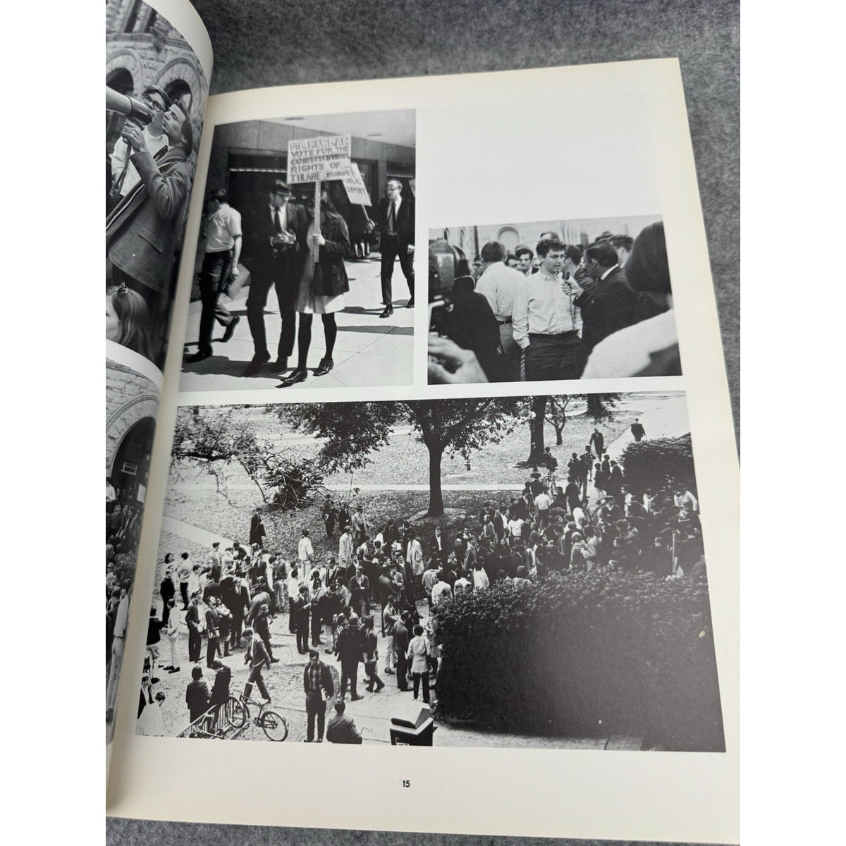 1968 Tulane University Jambalaya Yearbook New Orleans Hardcover Annual