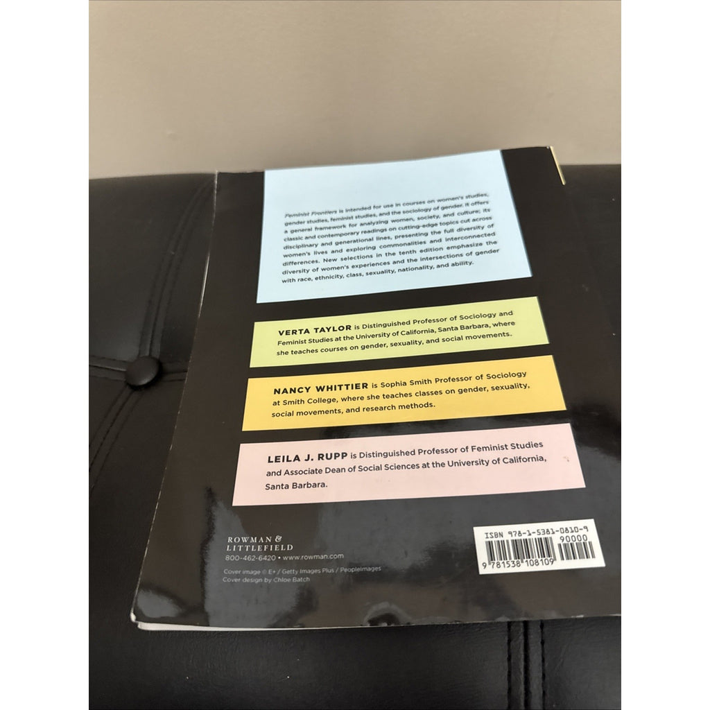 Feminist Frontiers (10th Edition) – Taylor, Whittier & Rupp Good Cond.