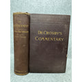 1884 New Testament Authorized Revised Versions Howard Crosby Commentary