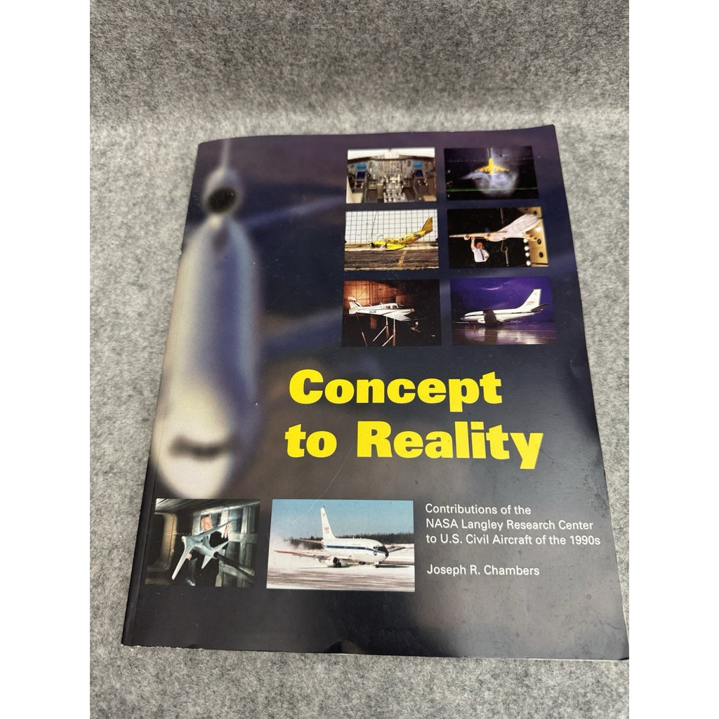 Signed Concept to Reality NASA Langley 2003 + 2012 Programs Lot