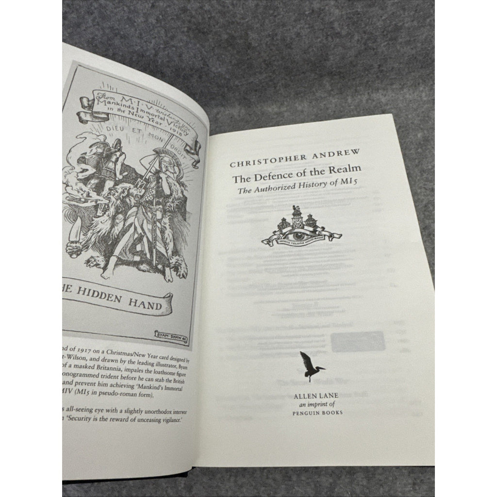 The Defence of the Realm: The Authorized History of Mi5 by Christopher M. Andrew