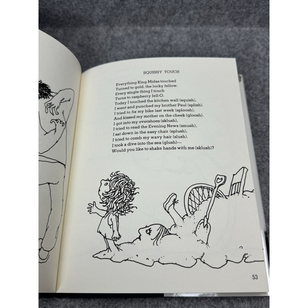 A Light in the Attic Shel Silverstein Hardcover DJ 1981 Copyright