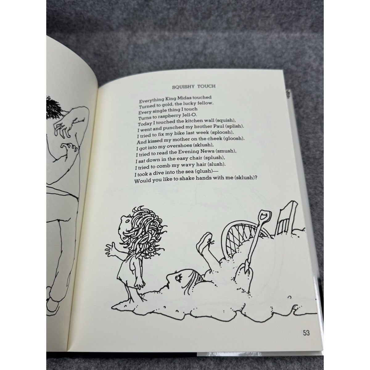 A Light in the Attic Shel Silverstein Hardcover DJ 1981 Copyright