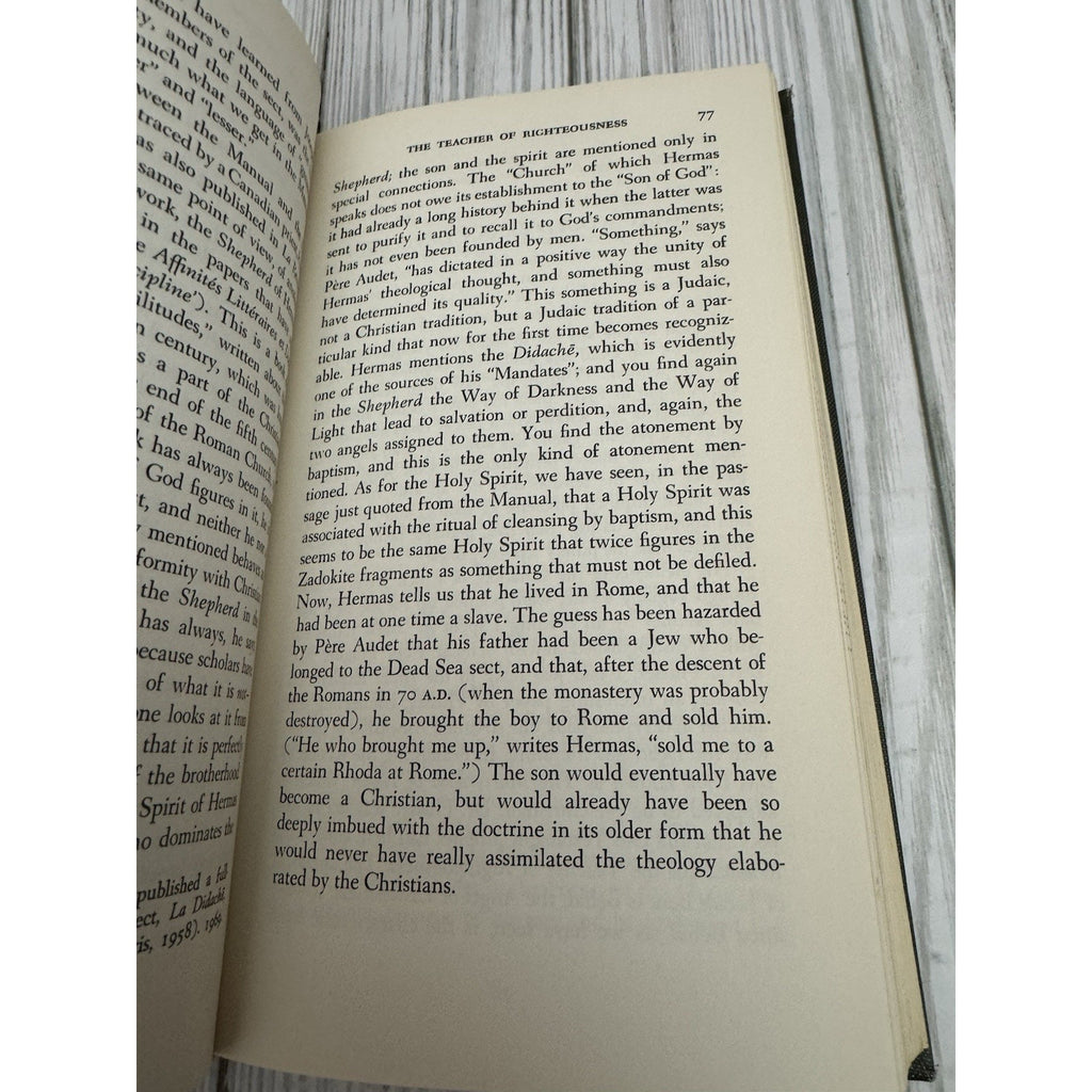 The Dead Sea Scrolls 1947-1969 Edmund Wilson 1969 HC Oxford