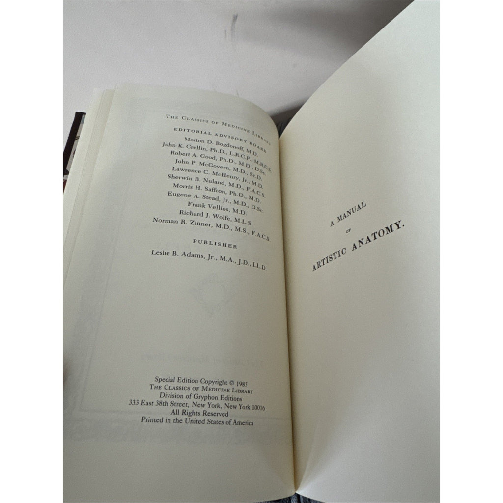 Artistic Anatomy and the Bridgewater Treatise on the Hand (Ltd Ed)