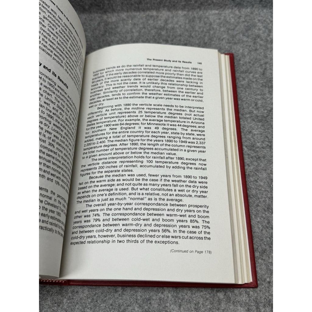 Scarce Climate Business Cycles Raymond Wheeler Papers First Edition Hardcover