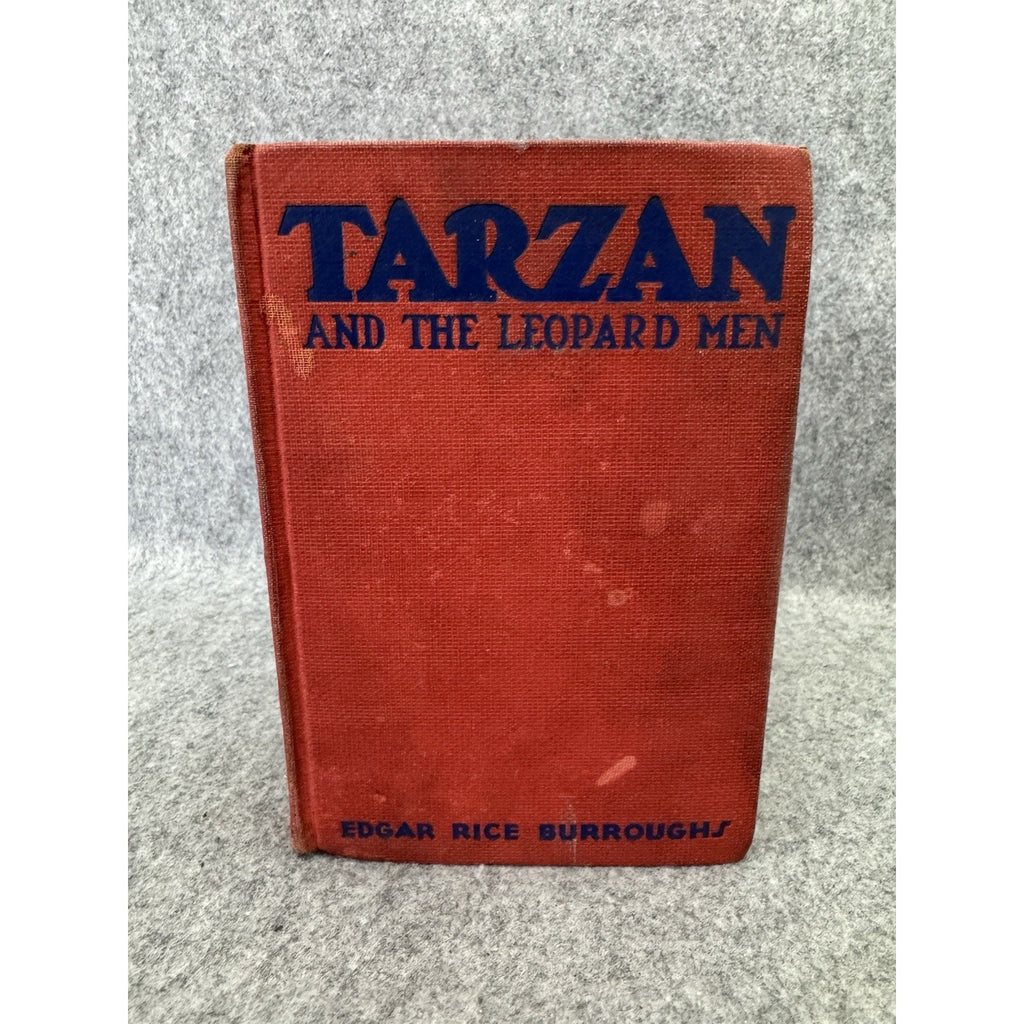 1935 Tarzan and the Leopard Men Edgar Rice Burroughs Hardcover Tarzana CA