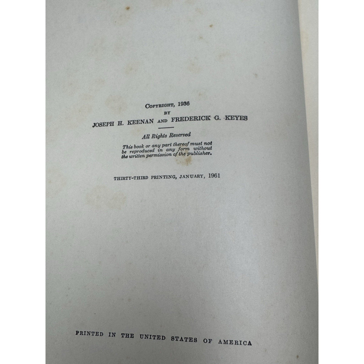 1961 Thermodynamic Properties of Steam Keenan Keyes HC Steam Chart MIT