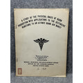 Rare c1950 US Army Atomic Bomb Air Burst Burn Study Nuclear Test Report