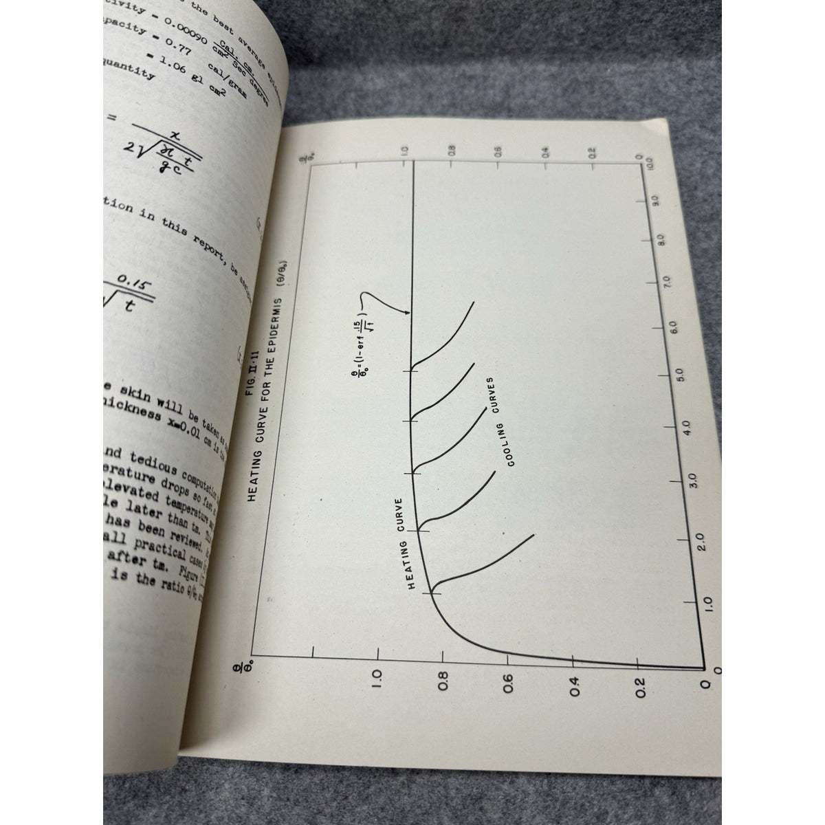 Rare c1950 US Army Atomic Bomb Air Burst Burn Study Nuclear Test Report