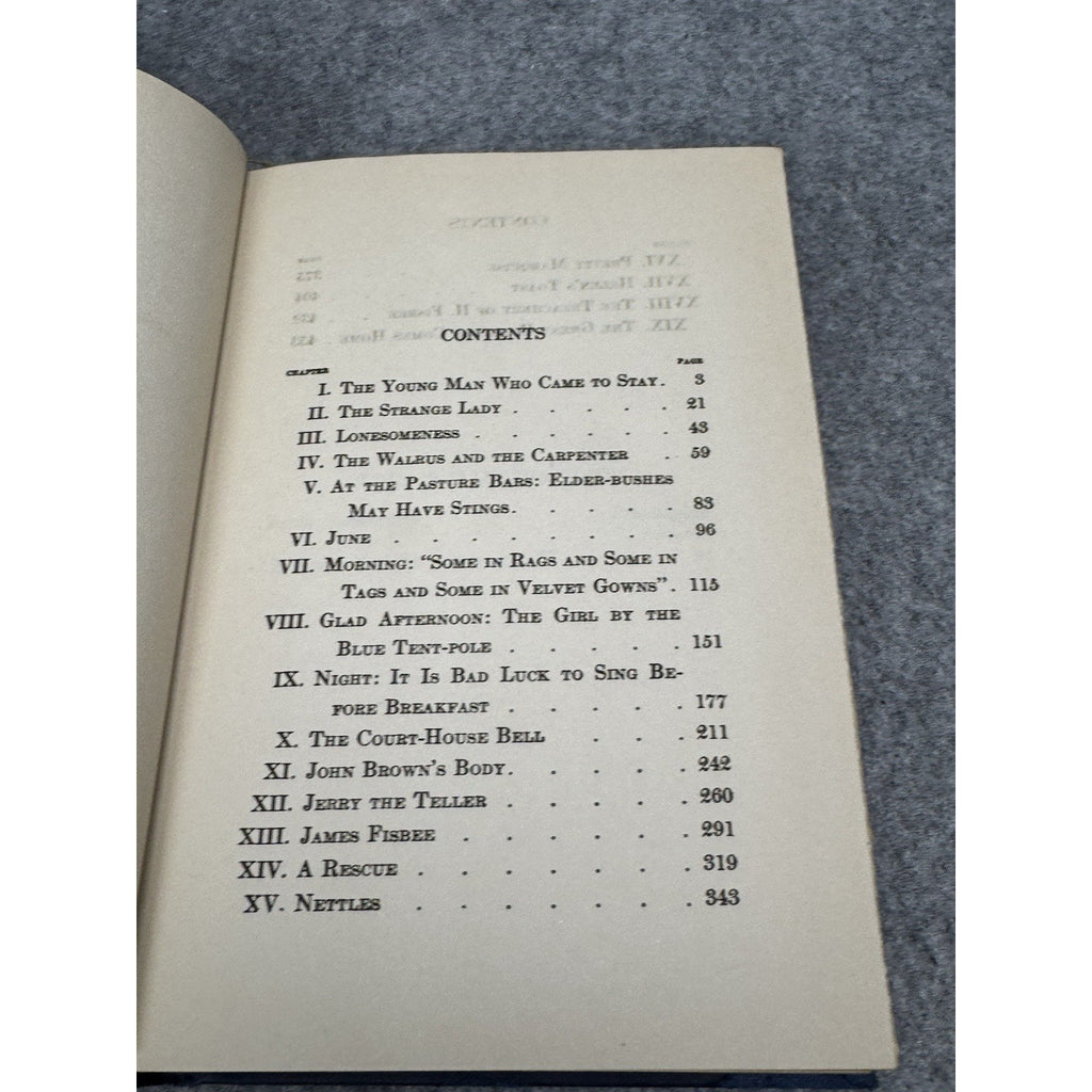 1919 The Gentleman from Indiana Booth Tarkington Illustrated Hardcover