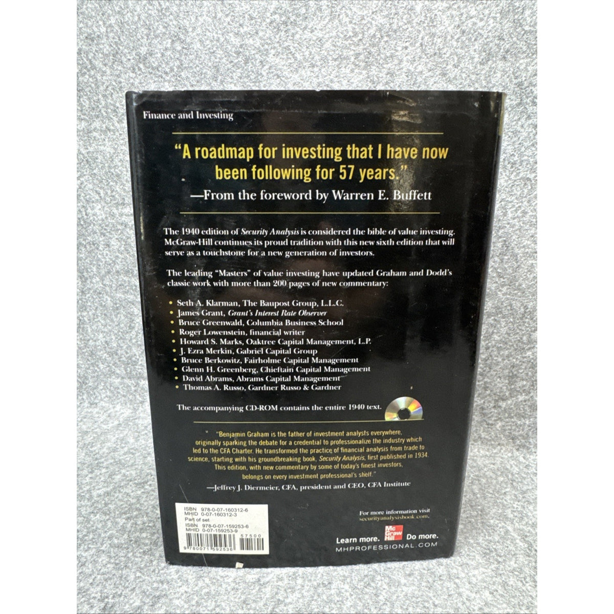 Security Analysis: Sixth Edition, Foreword by Warren Buffett by David Dodd...