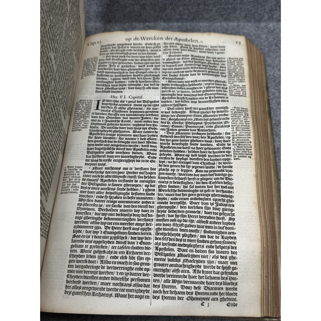 1660 Erasmus Paraphrasis New Testament Dutch Folio Thomas Fonteyn