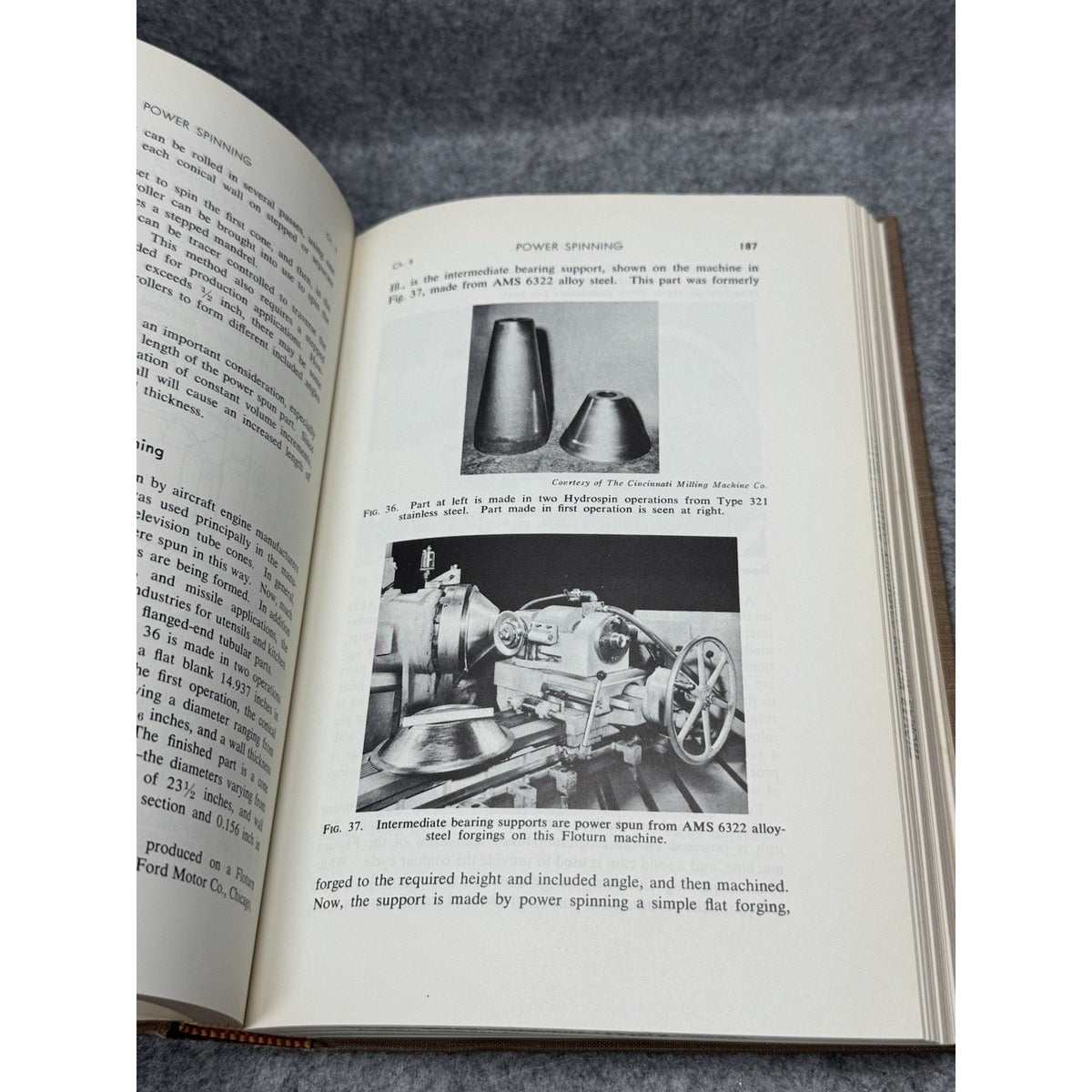 Chipless Machining 1960 First Edition Charles H. Wick HC Industrial Press