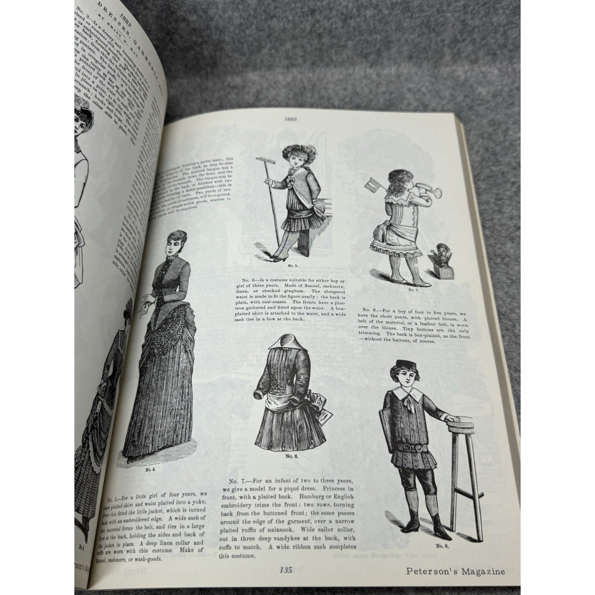 1971 The Wonderful World of Ladies Fashion 1850-1920 Illustrated Costume