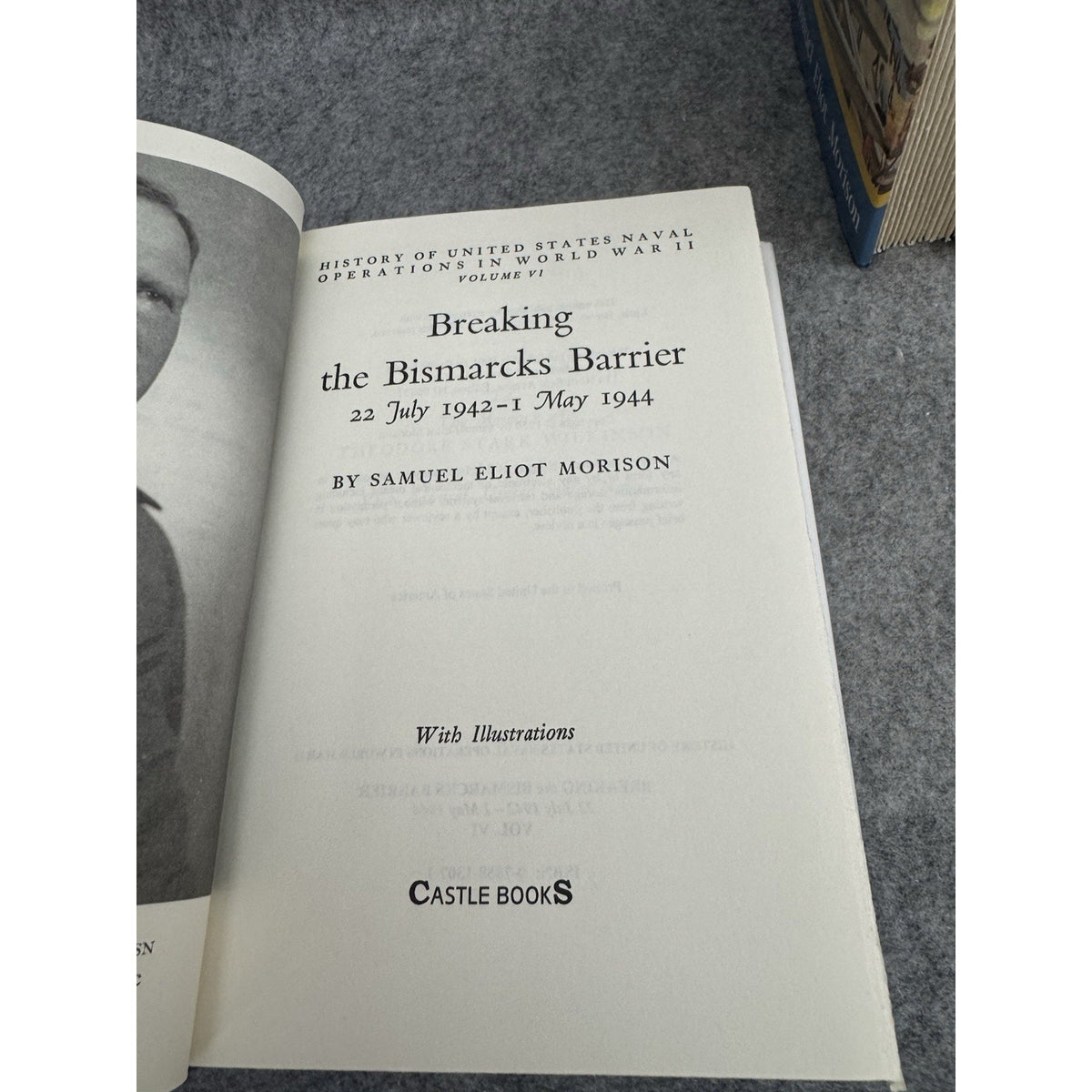 Morison WWII Naval Ops Vol 6 & 7 2001 HC DJ Set Bismarcks Aleutians