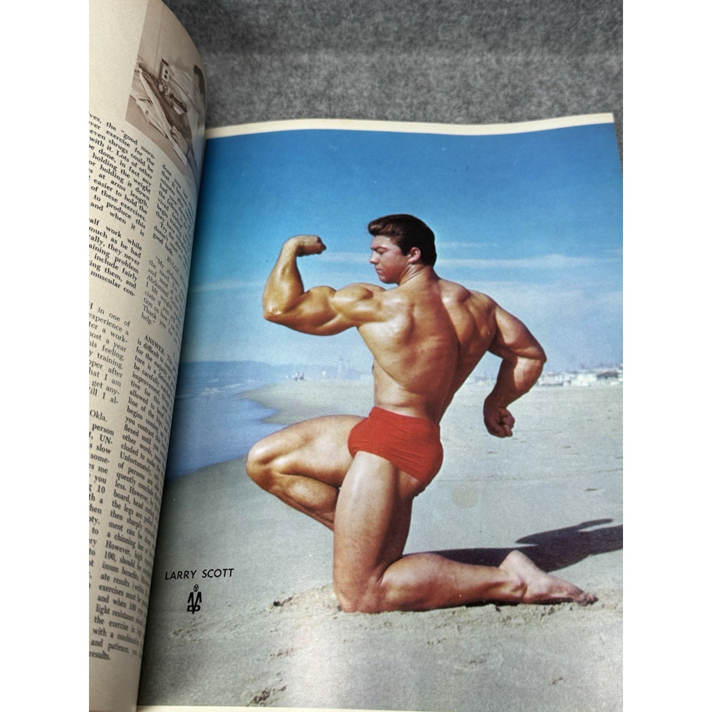 Muscular Development June 1965 Larry Scott Cover Bodybuilding Magazine